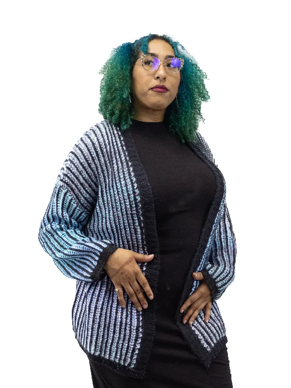 Aquamarine Ombre Cardigan