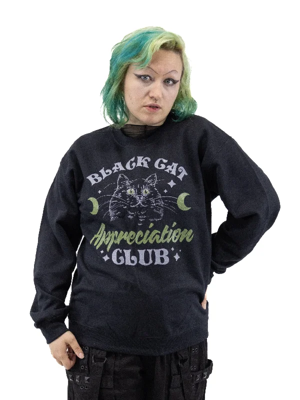 Black Cat Appreciation Sweatshirt