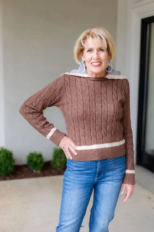 Knit Collared Sweater