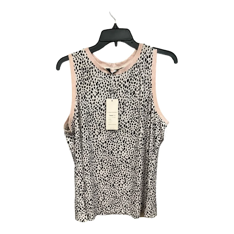 Animal Print Tank Top Clothes Mentor, Size Xl