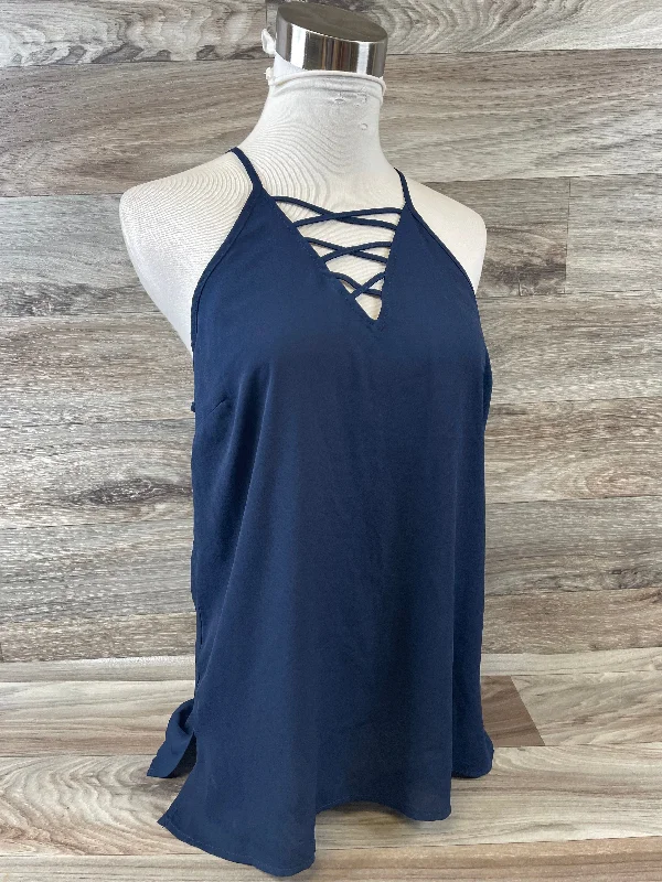 Navy Tank Top New York And Co, Size S