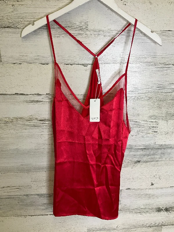 Red Tank Top Cme, Size Xxl