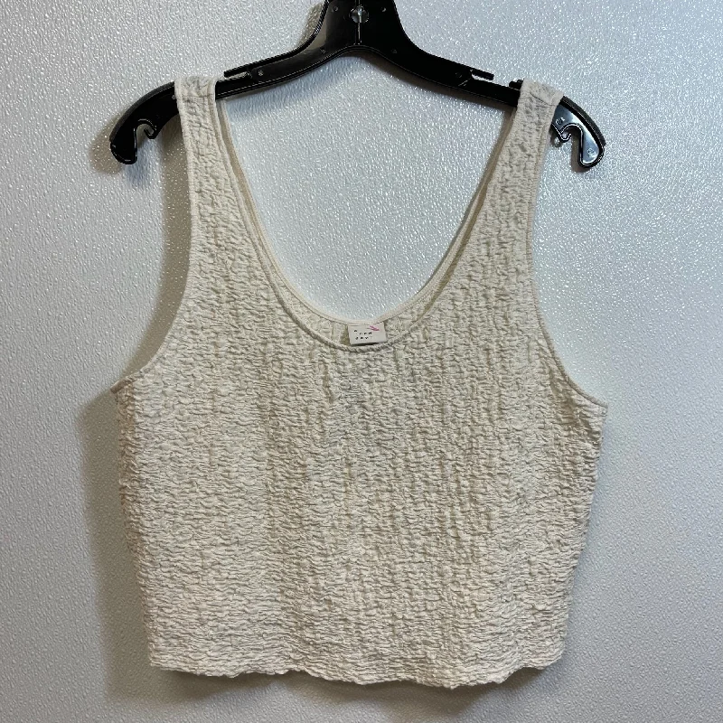 Tank Basic Cami By A New Day In Ivory, Size: Xl