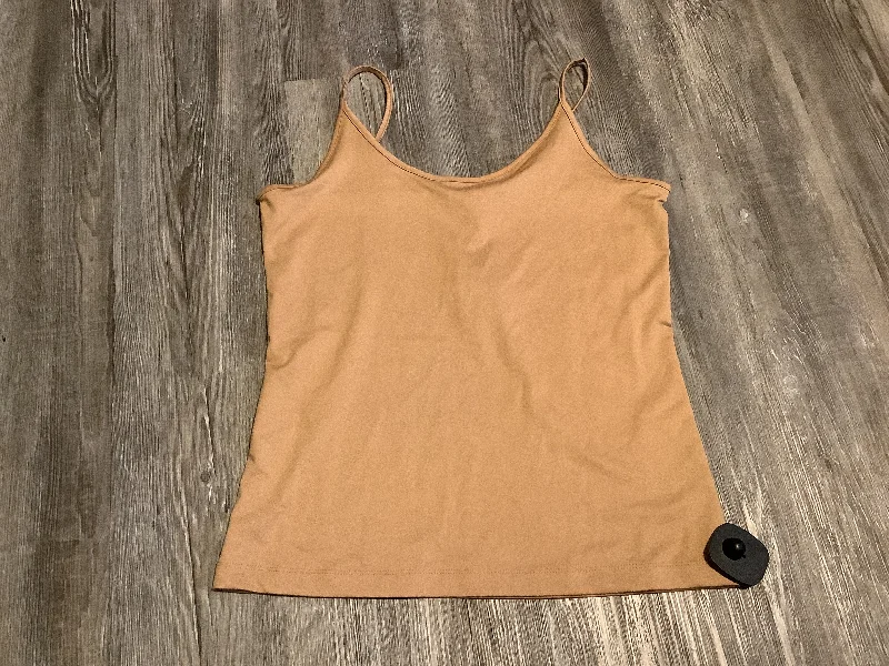 Tank Top By Banana Republic In Tan, Size: M