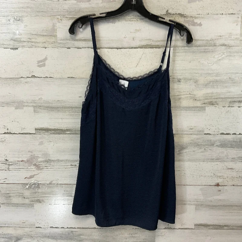 Tank Top By Cabi In Blue, Size: L