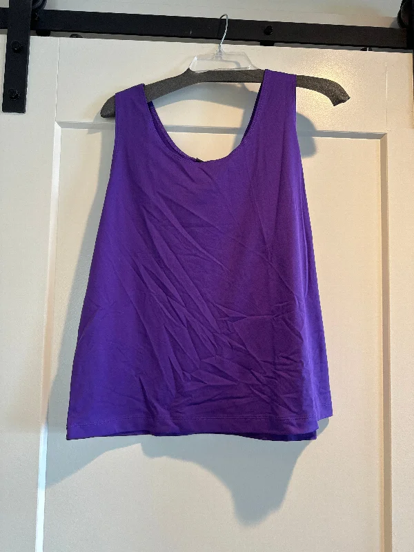 Tank Top By Chicos In Purple, Size: Xl