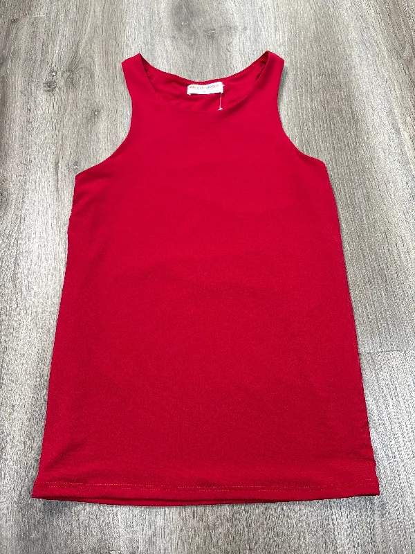 Tank Top By Clothes Mentor In Red, Size: M