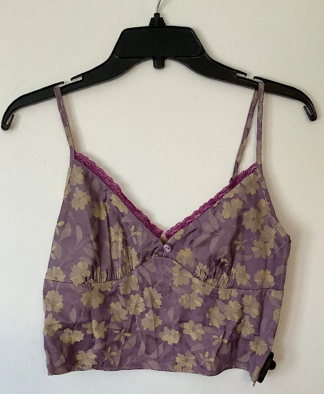 Tank Top By Cmc In Purple, Size: M