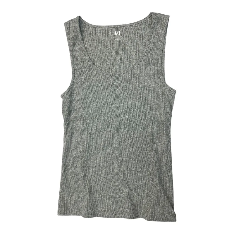 Tank Top By Gap In Grey, Size: Lp