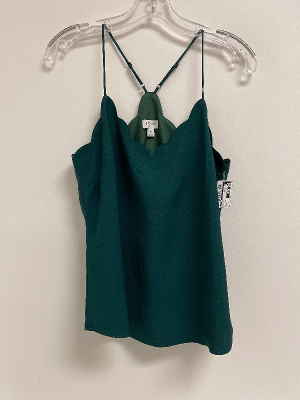 Tank Top By J. Crew In Green, Size: S