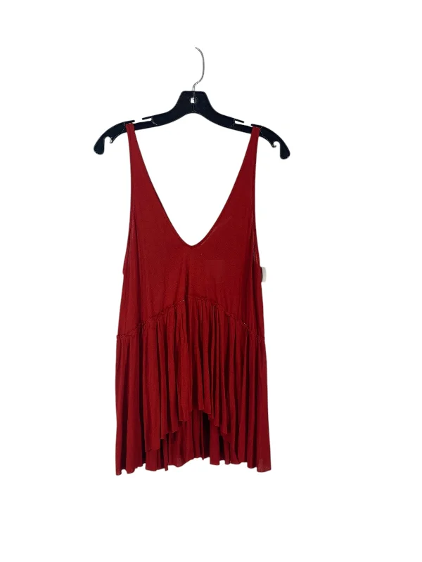 Tank Top By Kimichi Blue In Red, Size: M