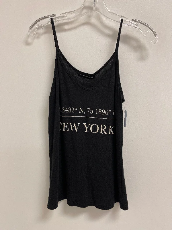 Tank Top By Michelle In Black, Size: M