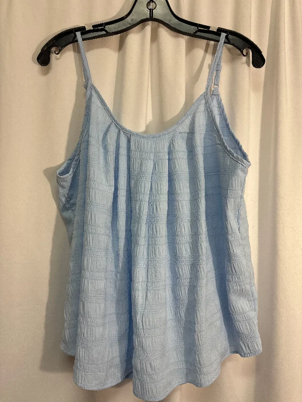 Tank Top By Shein In Blue, Size: 1x