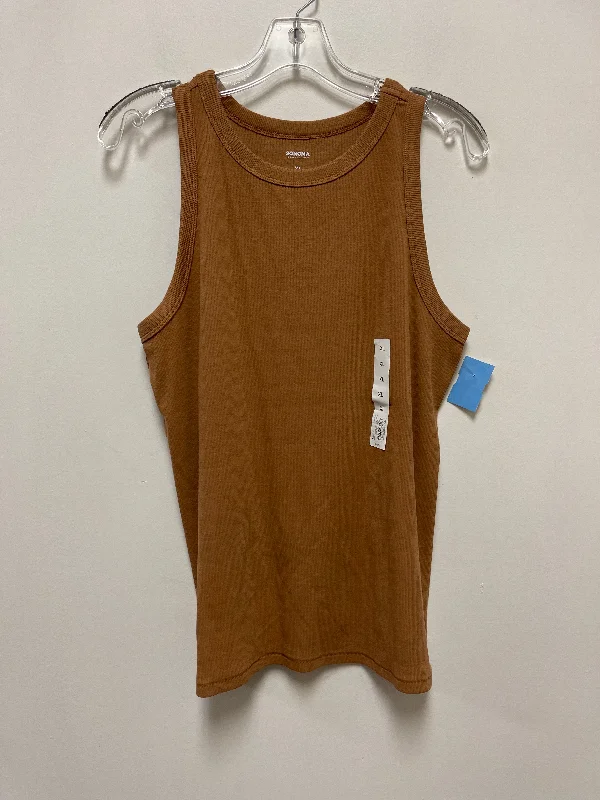 Tank Top By Sonoma In Brown, Size: Xl