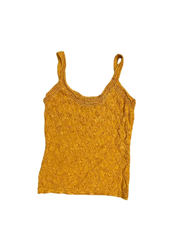 Tank Top By White House Black Market In Yellow, Size: Xs