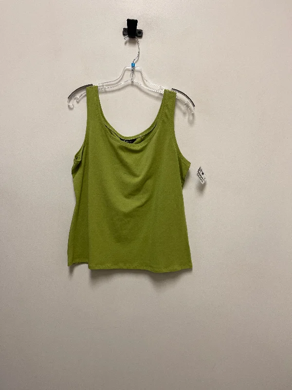 Tank Top By Zozo In Green, Size: Xl