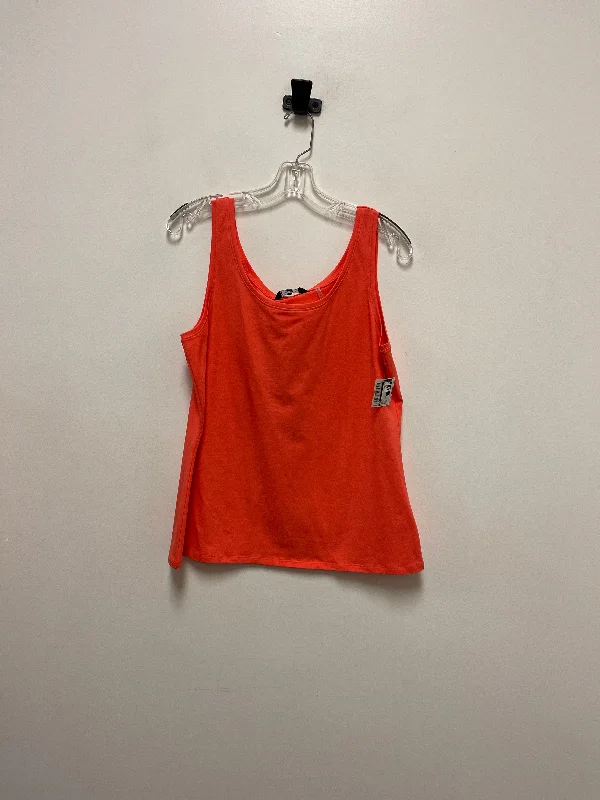 Tank Top By Zozo In Orange, Size: Xl