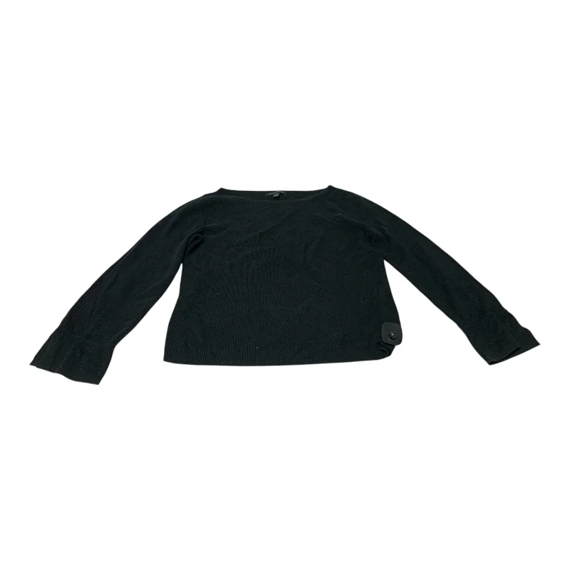 Top Long Sleeve By Banana Republic In Black, Size: M