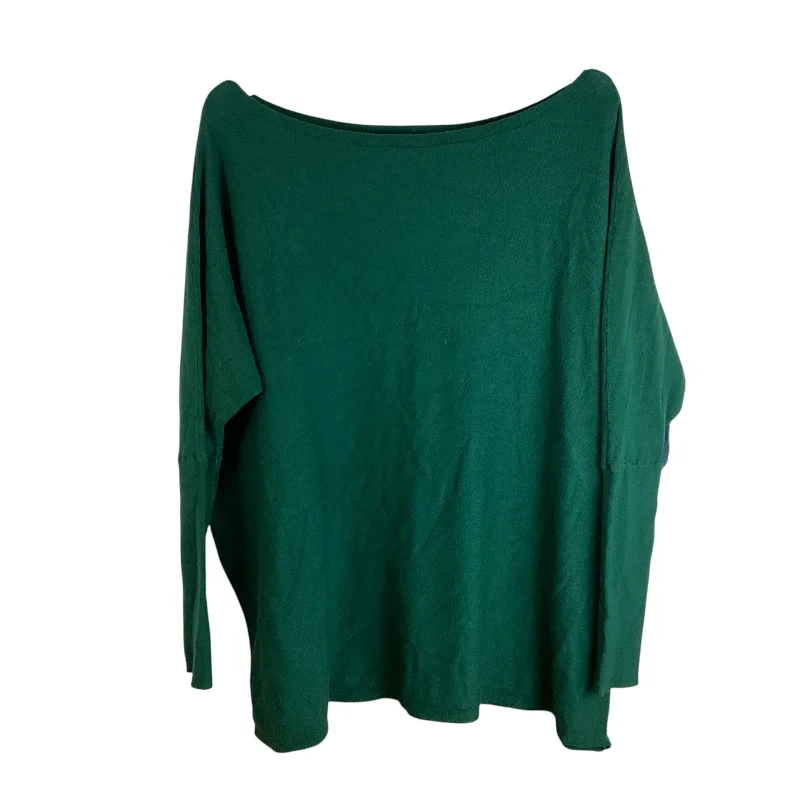 Top Long Sleeve By Clothes Mentor In Green, Size: M