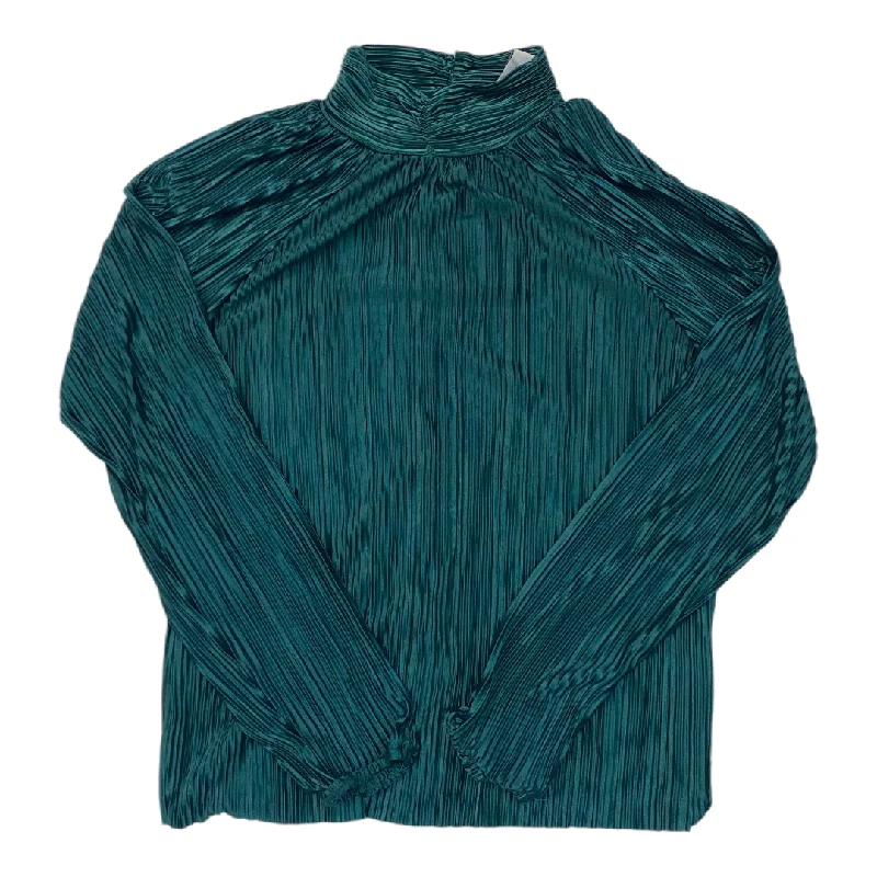 Top Long Sleeve By Joie In Green, Size: S