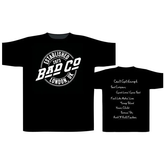 T-Shirt - Bad Company - Est 1973