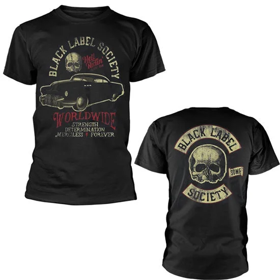 T-Shirt - Black Label Society - Hell Riding Hot Rod