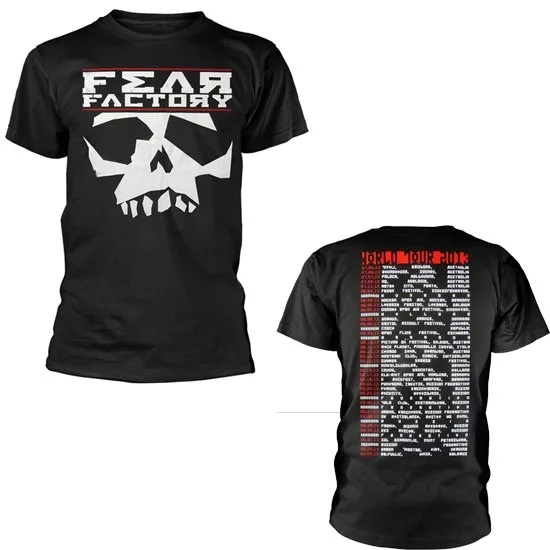 CLEARANCE - T-Shirt - Fear Factory - World Tour 2013