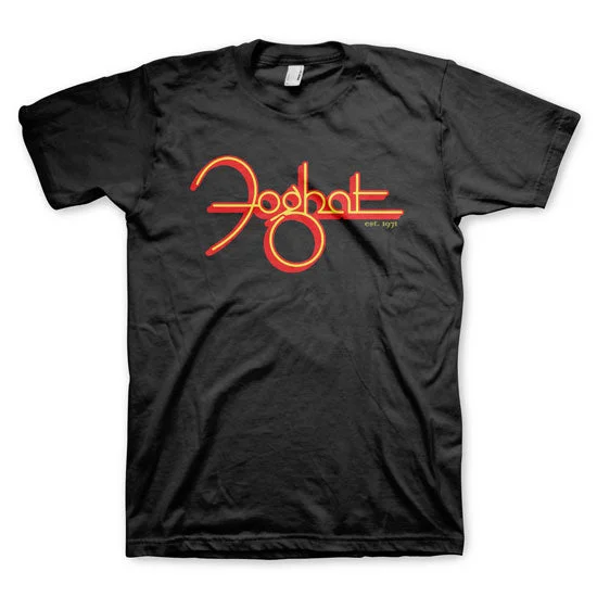 T-Shirt - Foghat - Red & Yellow Logo