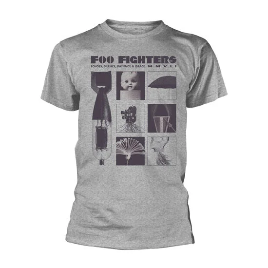 T-Shirt - Foo Fighters - Echoes, Silence, Patience & Grace - Grey