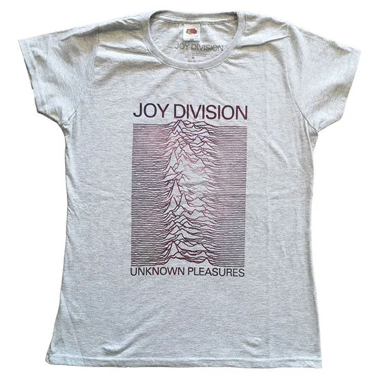 CLEARANCE - T-Shirt - Joy Division - Space - Lady - Grey