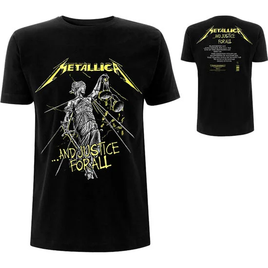 T-Shirt - Metallica - And Justice For All Tracks