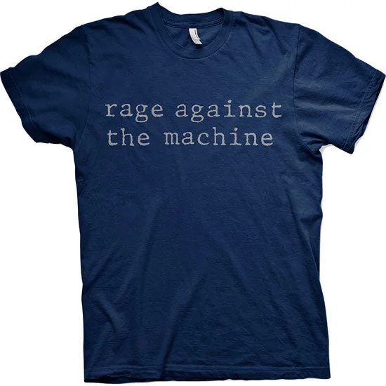 T-Shirt - Rage Against The Machine - Original Logo - Navy