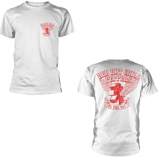 T-Shirt - Red Hot Chili Peppers - By The Way Wings - White