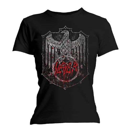 T-Shirt - Slayer - Bloody Shield - Lady