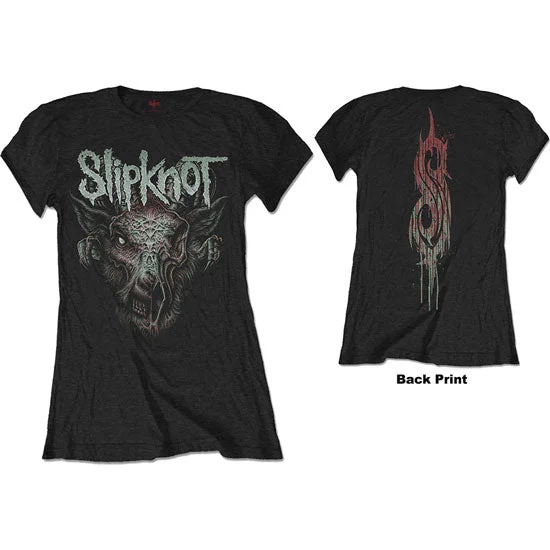 T-Shirt - Slipknot - Infected Goat With Back Print - Lady