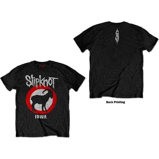 T-Shirt - Slipknot - Iowa Goat With Back Print