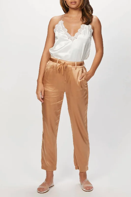 Alex Pant In Tawny