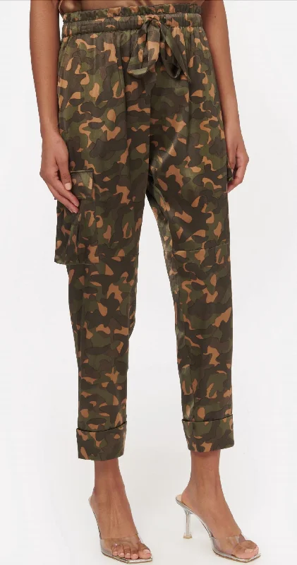 Carmen Cargo Pant In Camo