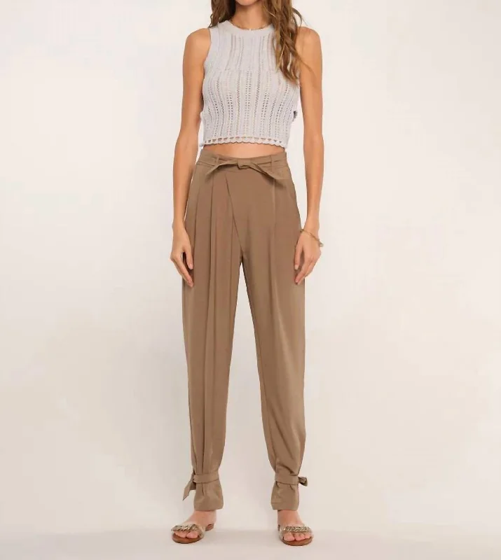 Declan Pant In Brown