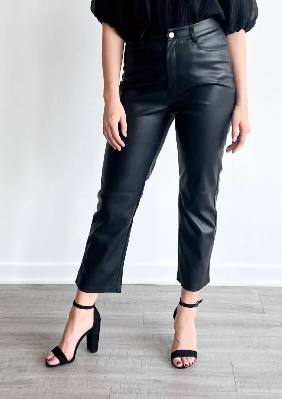 Lani Pu Pant In Black