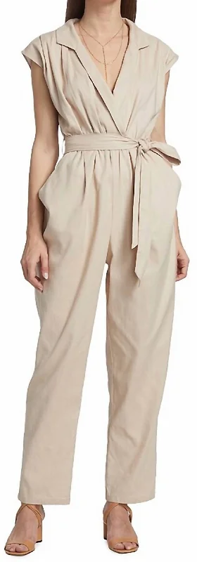 Madison Jumpsuit In Natural