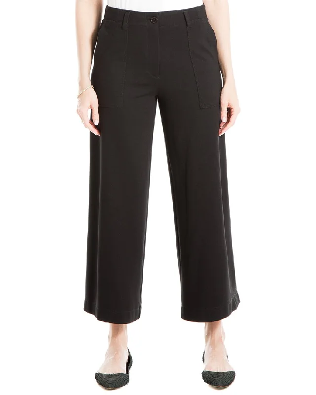 Max Studio Crop Wide Leg Ponte Pant