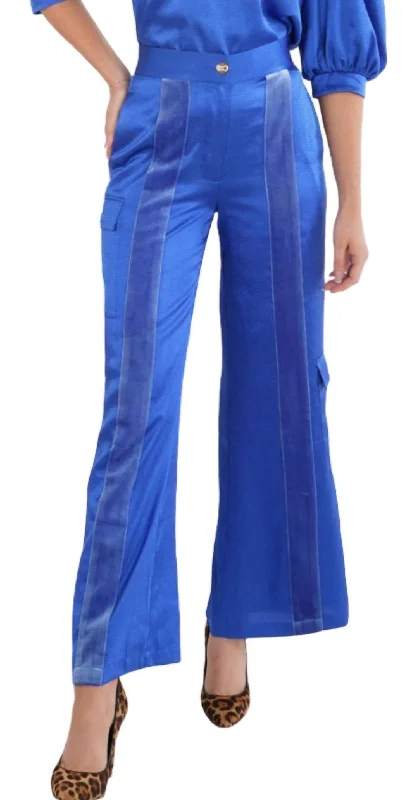 Ophelia Pant In Dazzling Blue