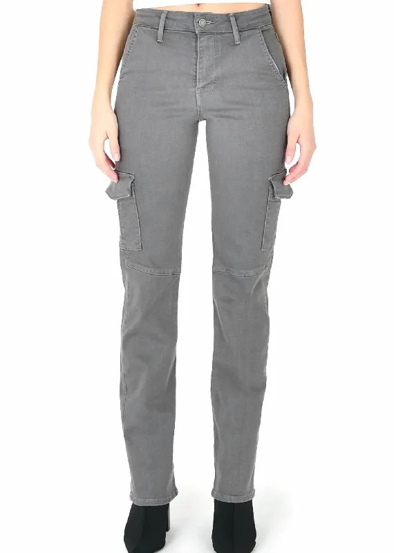 Panther Full Cargo Pant In Charcoal