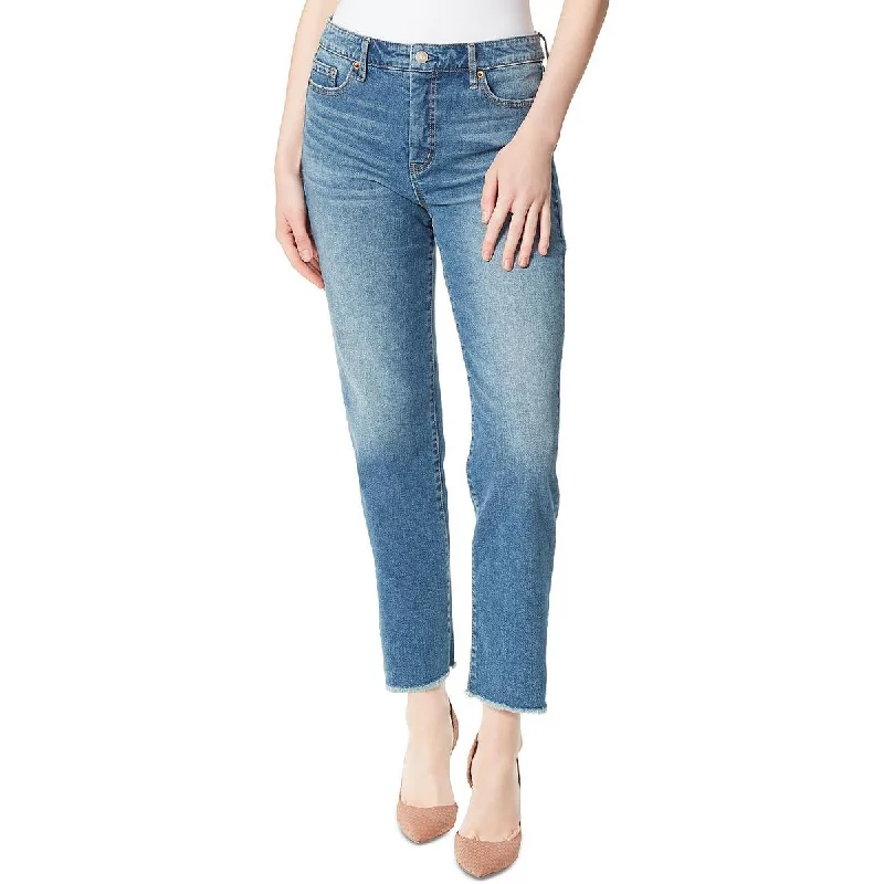 Spotlight Womens Denim Straight Leg Jeans